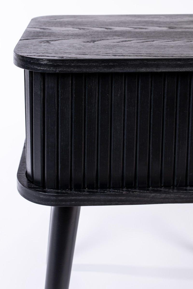 Stolik boczny BARBIER czarny dąb Zuiver Eye on Design