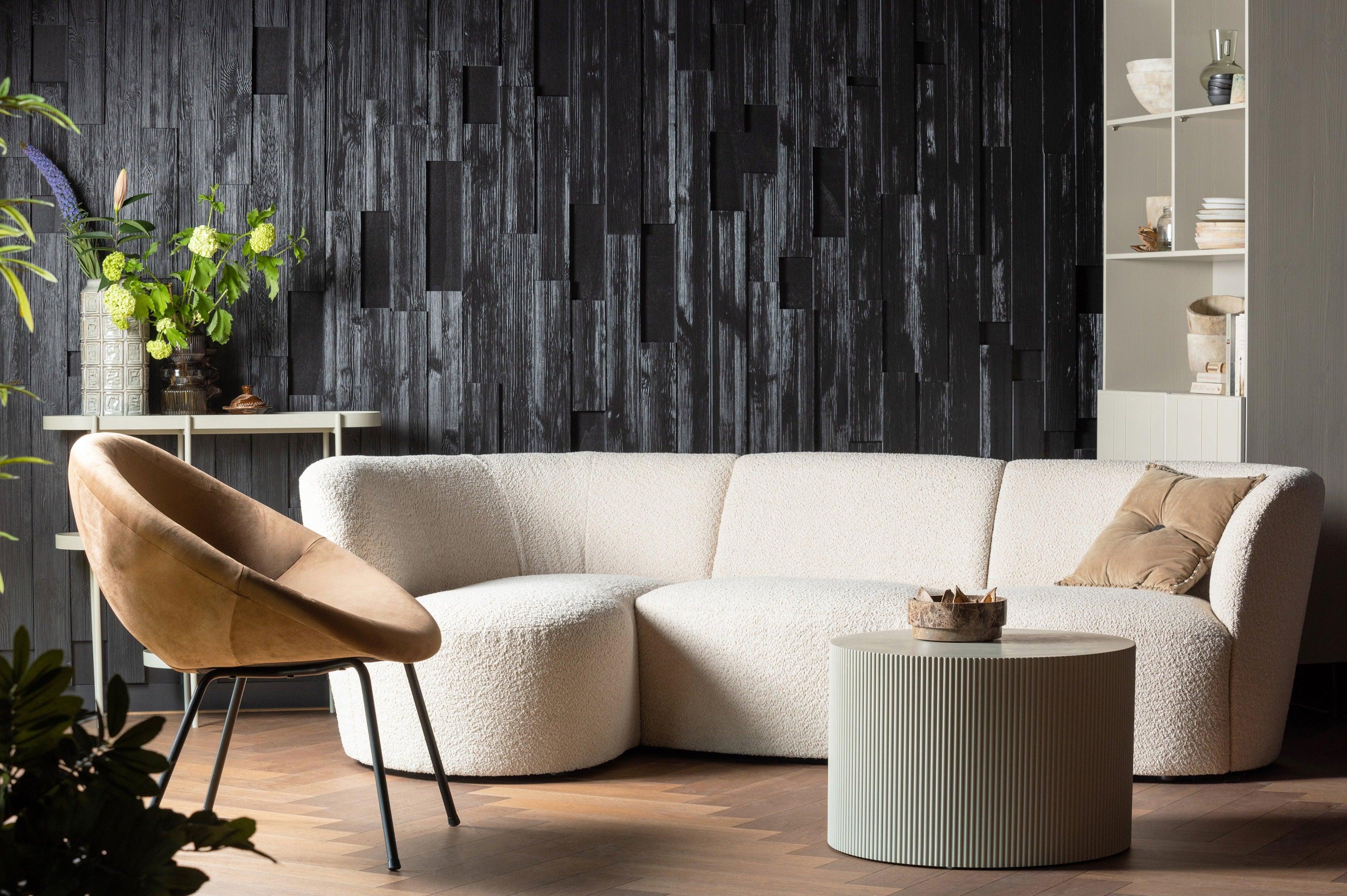 Stolik boczny SANNE beżowy Woood Exclusive Eye on Design