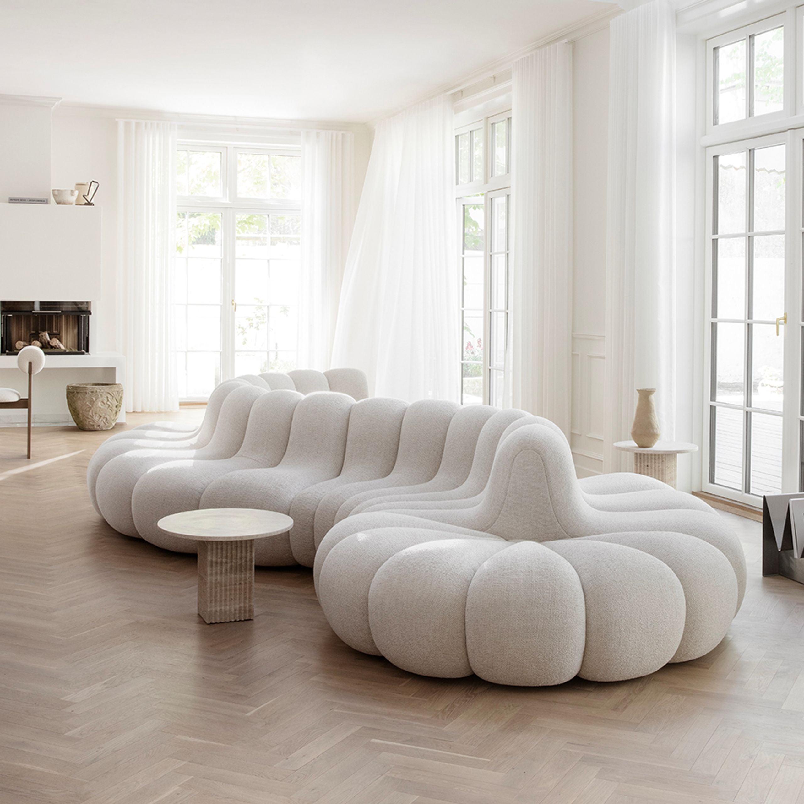 Stolik boczny SOHO trawertyn NORR11 Eye on Design