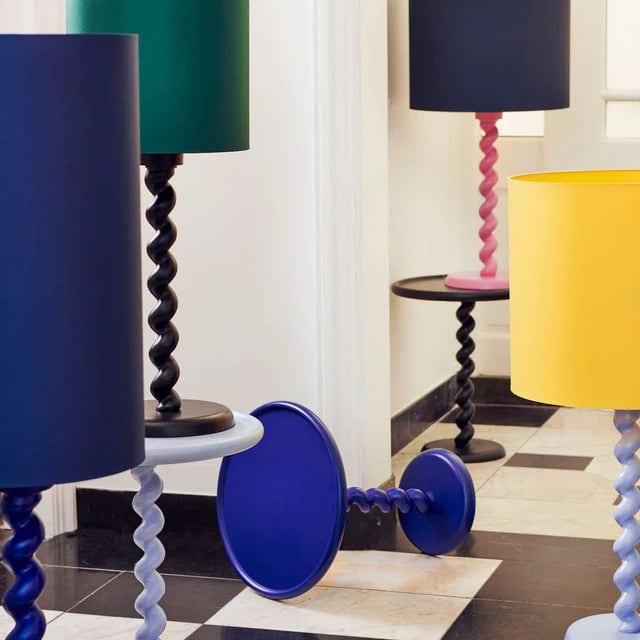 Stolik boczny TWISTER czarny Pols Potten Eye on Design