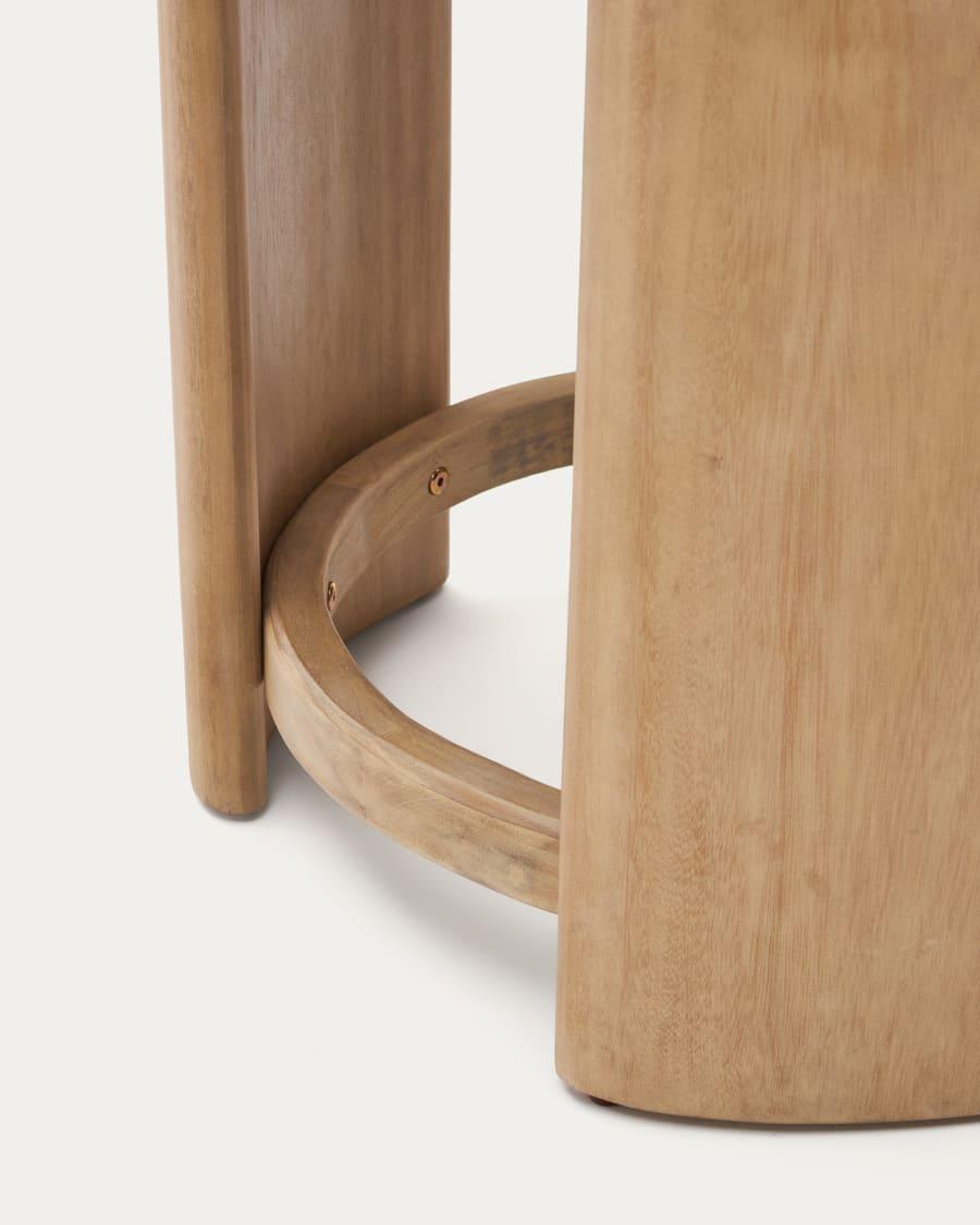 Stolik boczny XORIGUER drewno eukaliptusowe La Forma Eye on Design