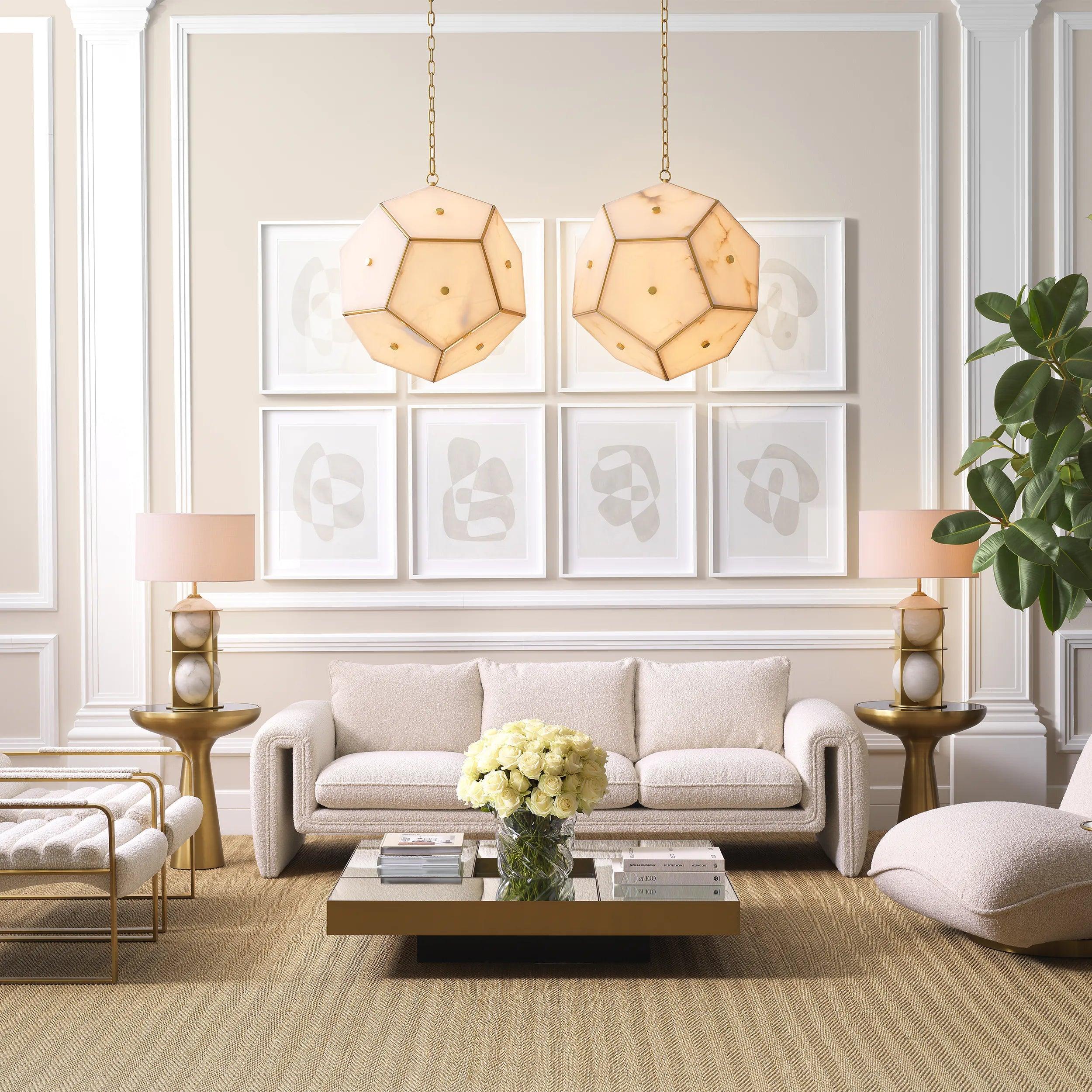 Stolik kawowy ALLURE lustrzany blat Eichholtz Eye on Design