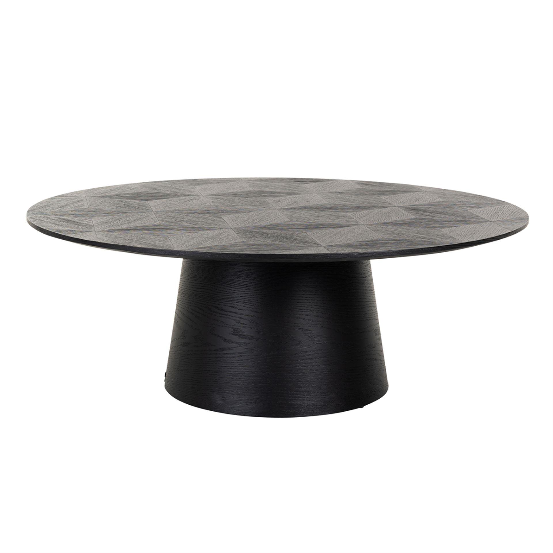 Stolik kawowy BLAX czarny fornir dębowy Richmond Interiors Eye on Design