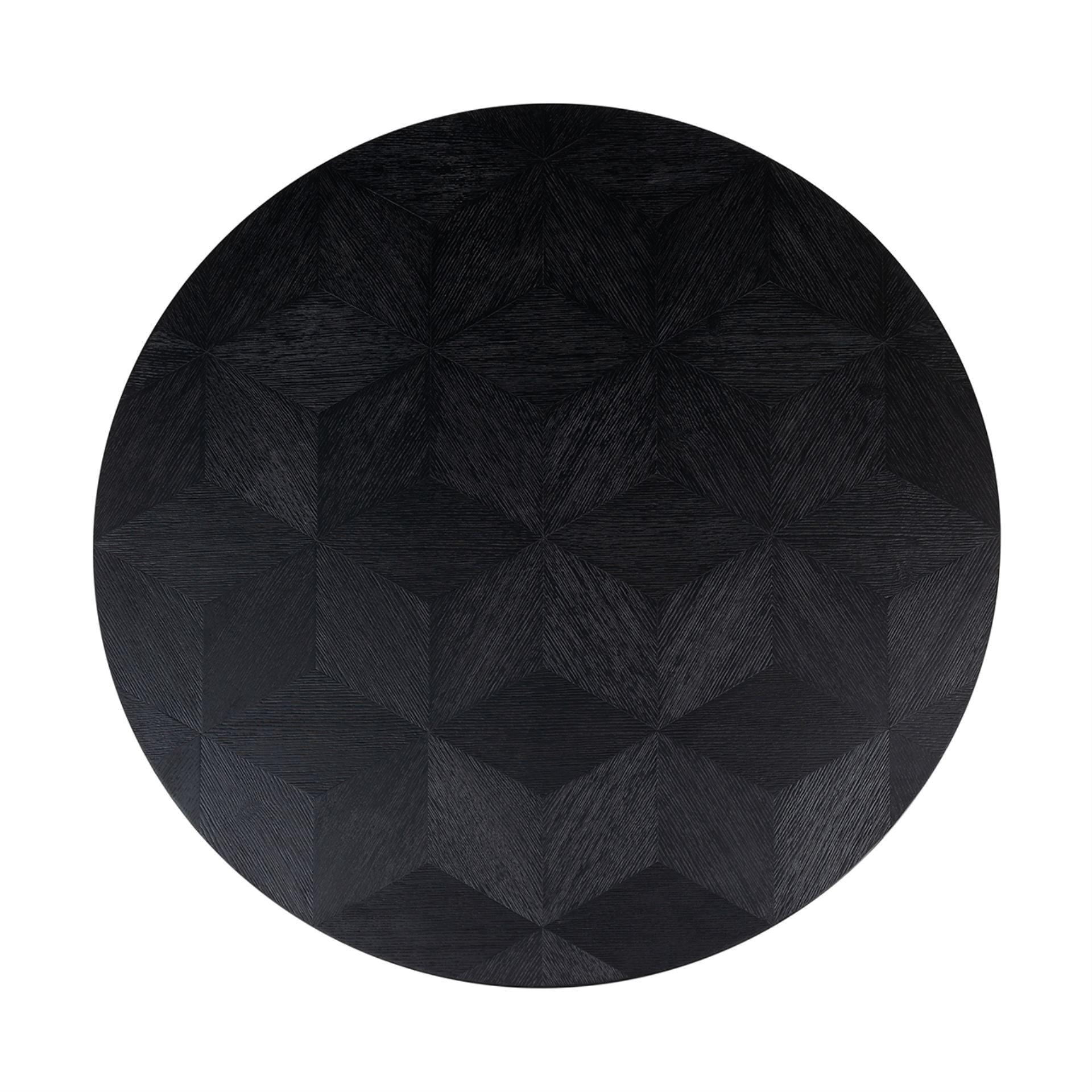 Stolik kawowy BLAX czarny fornir dębowy Richmond Interiors Eye on Design