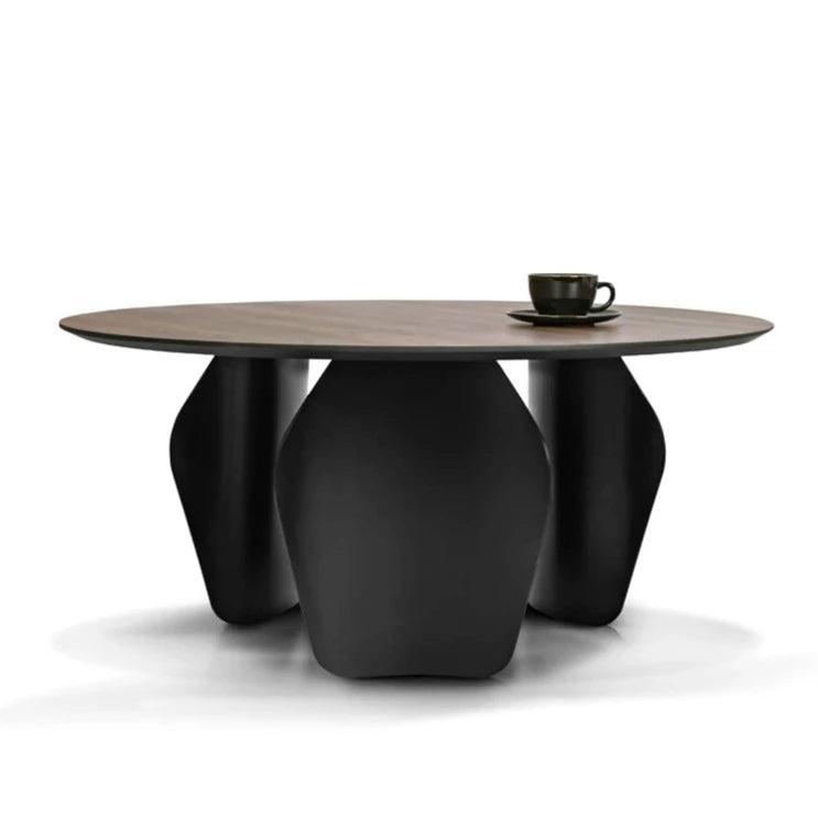 Stolik kawowy CONVIRIO WOOD fornir orzech amerykański Rosanero Eye on Design