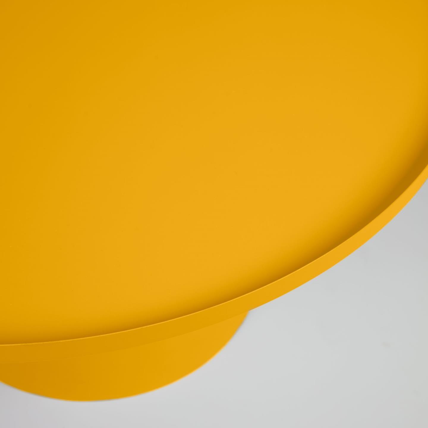Stolik kawowy FLEKSA musztardowy La Forma Eye on Design