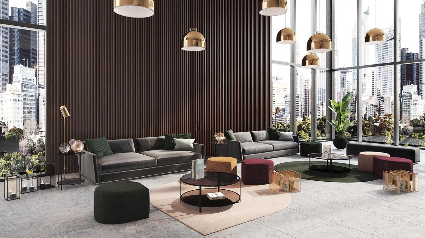 Stolik kawowy FUMI czarny AYTM Eye on Design