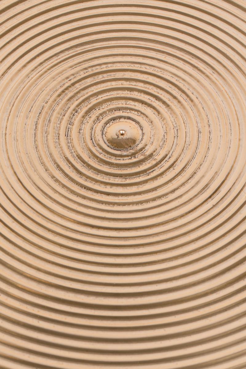 Stolik kawowy HYPNOTISING ROUND mosiądz Bold Monkey Eye on Design