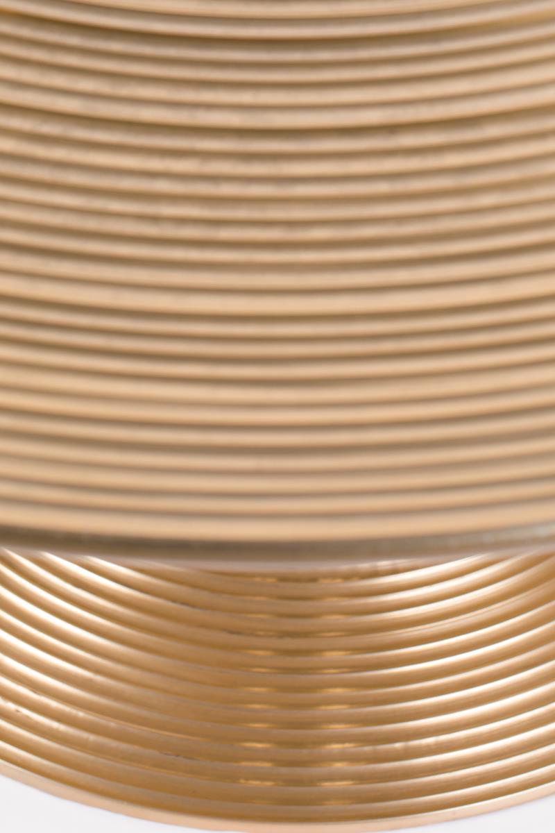 Stolik kawowy HYPNOTISING ROUND mosiądz Bold Monkey Eye on Design