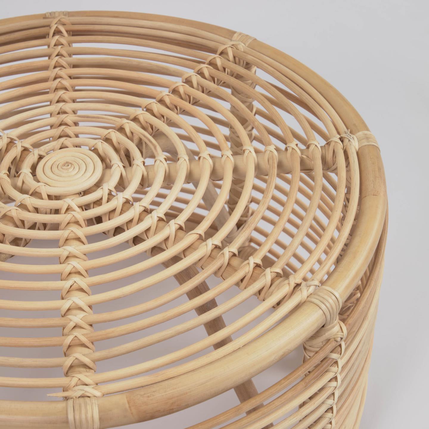Stolik kawowy KOHANA rattanowy La Forma Eye on Design