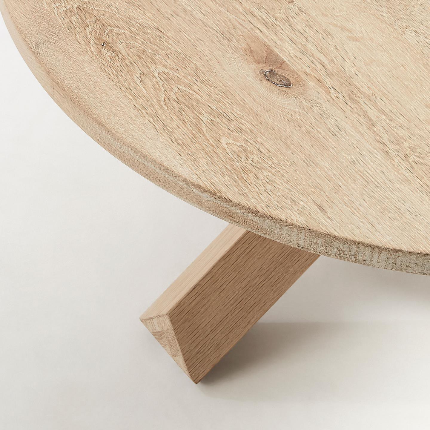 Stolik kawowy LOTUS lite drewno dębowe La Forma Eye on Design