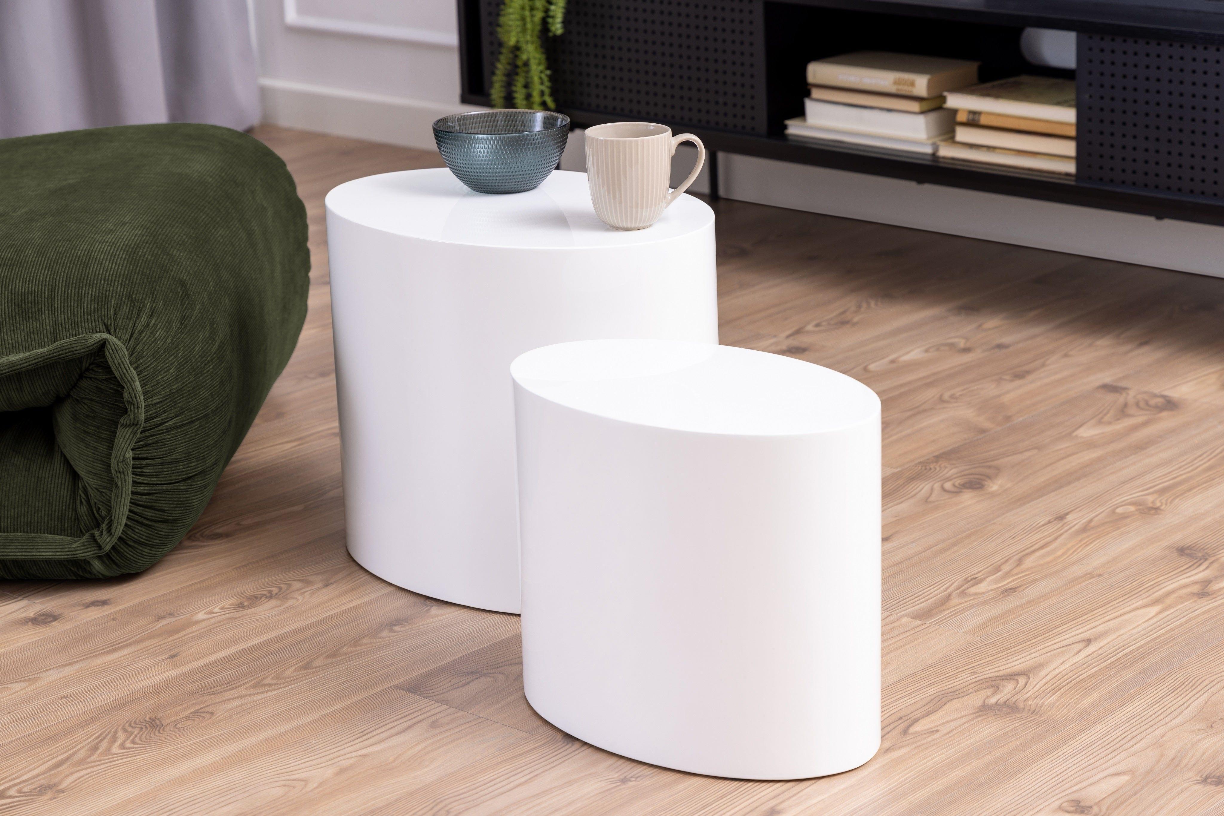 Stolik kawowy MICE biały Home Essentials Eye on Design