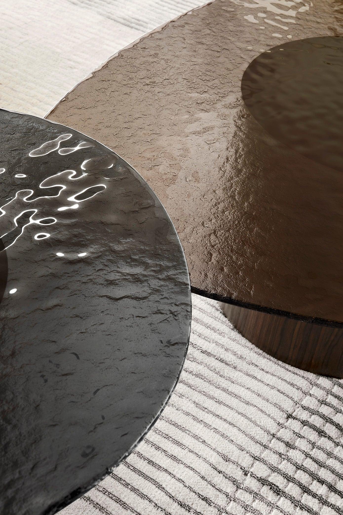 Stolik kawowy MUSHROOM ciemnobrązowa podstawa Calligaris Eye on Design