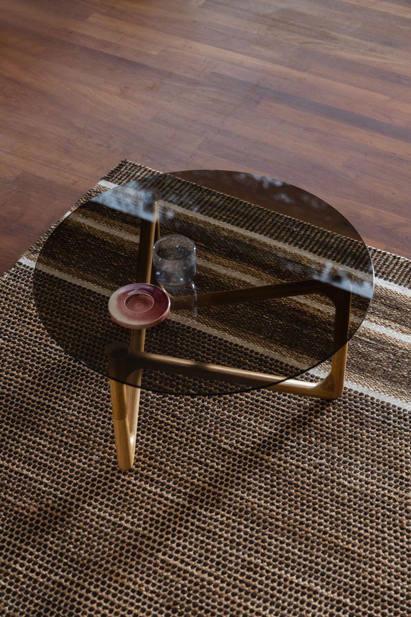 Stolik kawowy NAIA drewno dębowe Dutchbone Eye on Design
