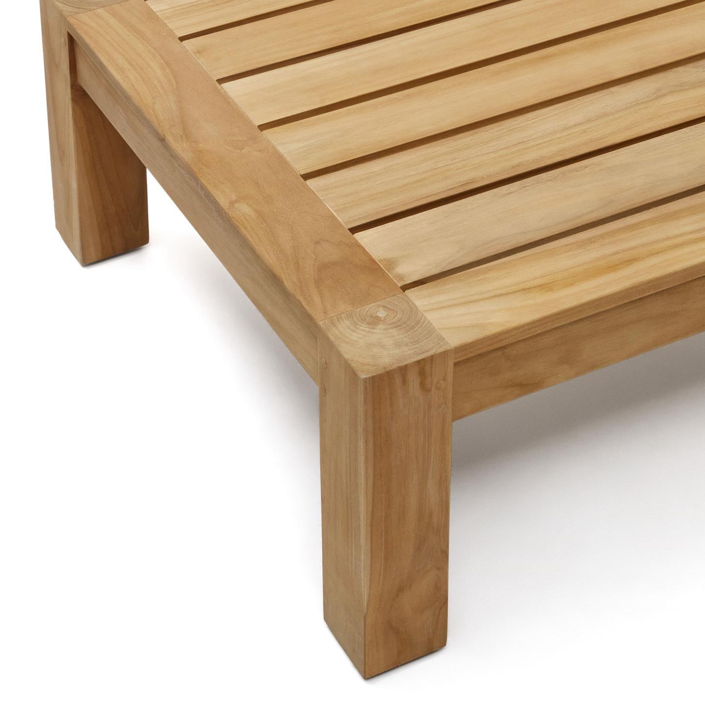 Stolik kawowy ogrodowy FORCANERA lite drewno tekowe La Forma Eye on Design