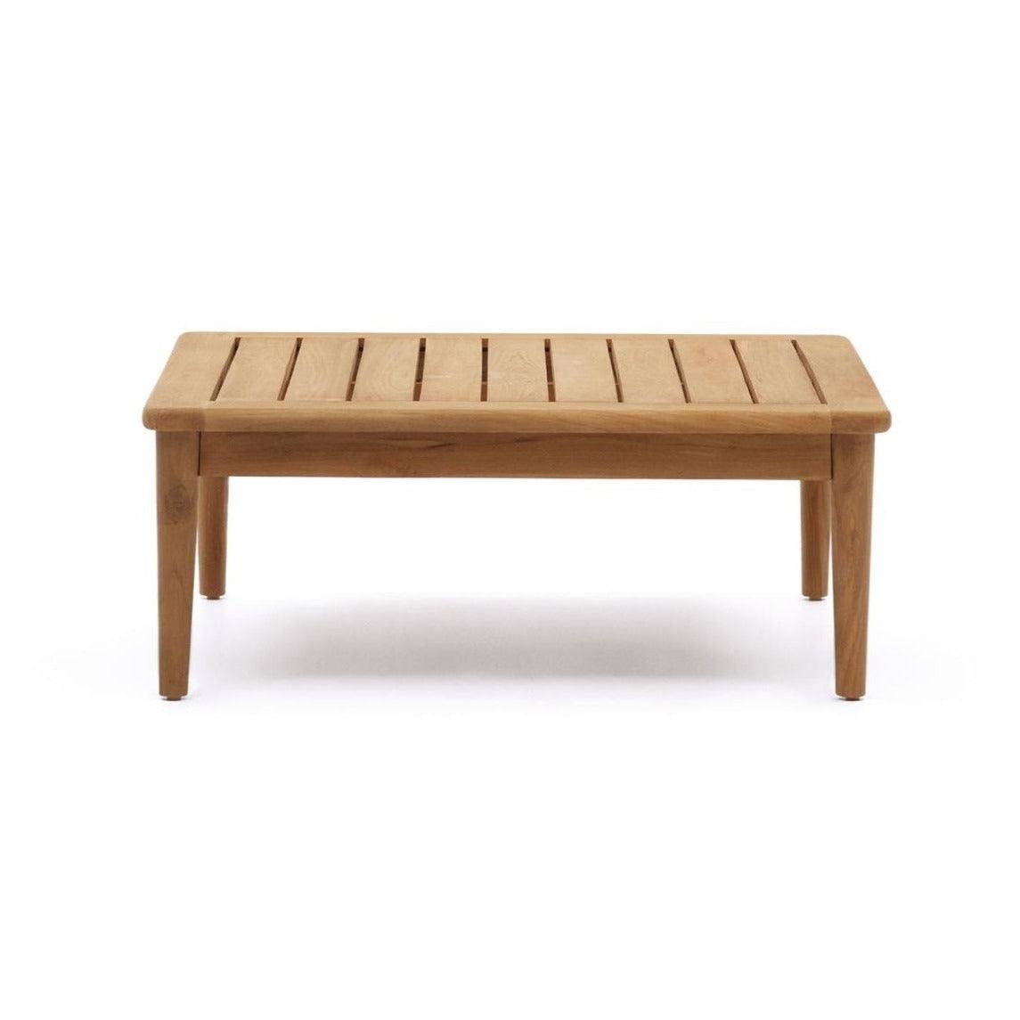 Stolik kawowy ogrodowy PORTITXOL lite drewno tekowe La Forma Eye on Design