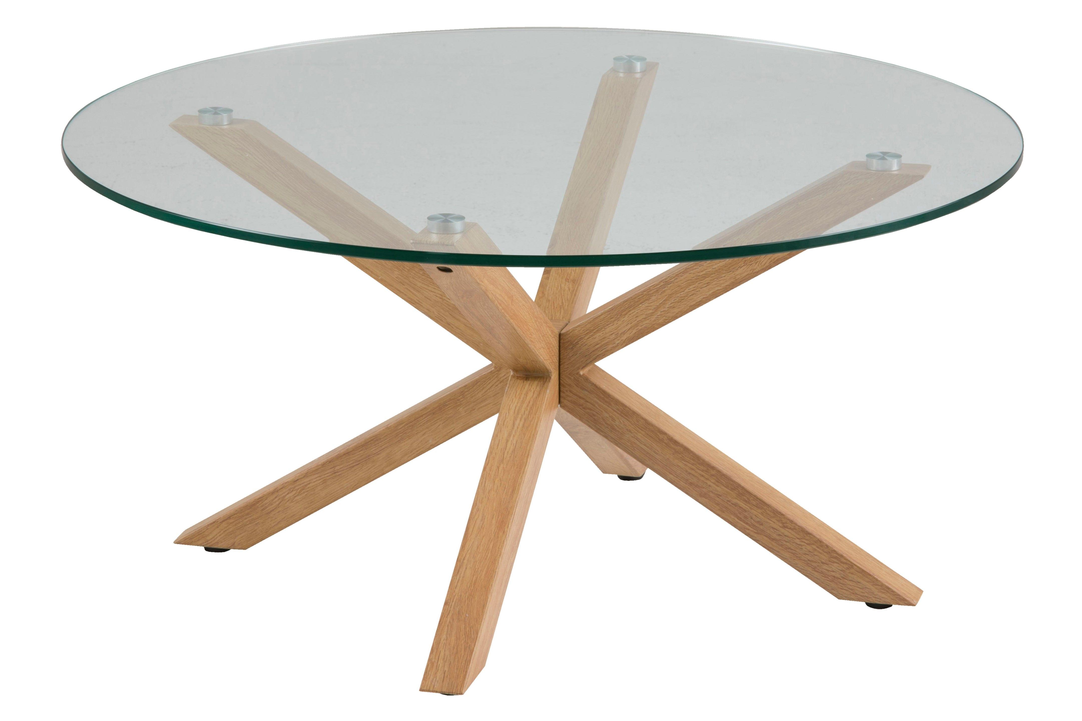 Stolik kawowy okrągły HEAVEN drewniany Home Essentials Eye on Design
