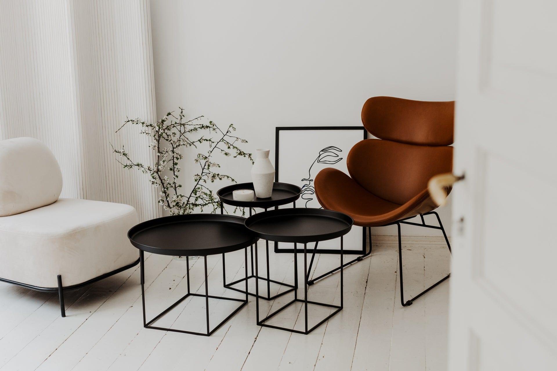 Stolik kawowy RAMME czarny Nordifra Eye on Design