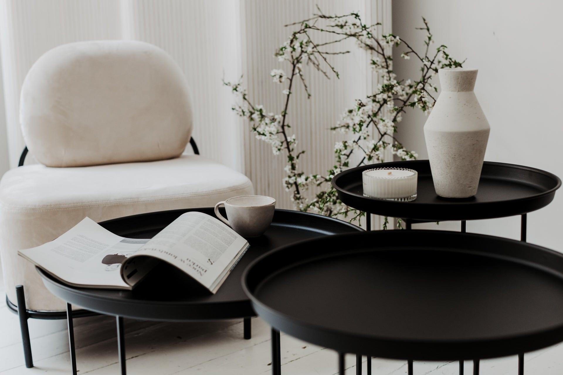 Stolik kawowy RAMME czarny Nordifra Eye on Design
