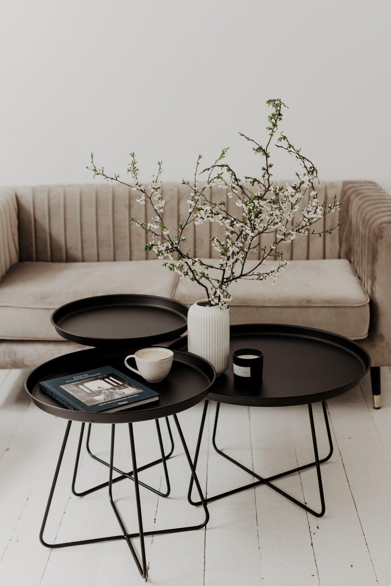 Stolik kawowy ROD czarny Nordifra Eye on Design