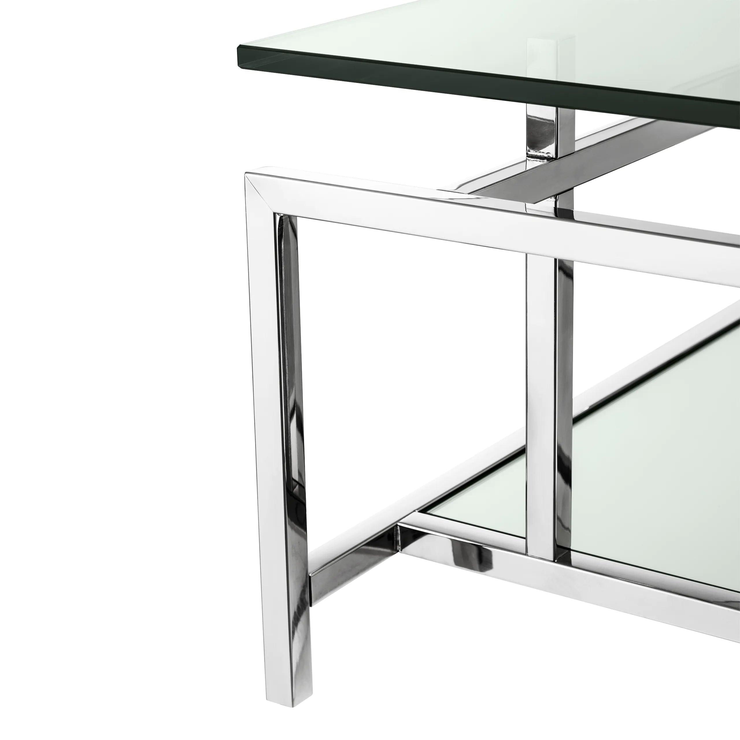 Stolik kawowy SUPERIA srebrny Eichholtz Eye on Design