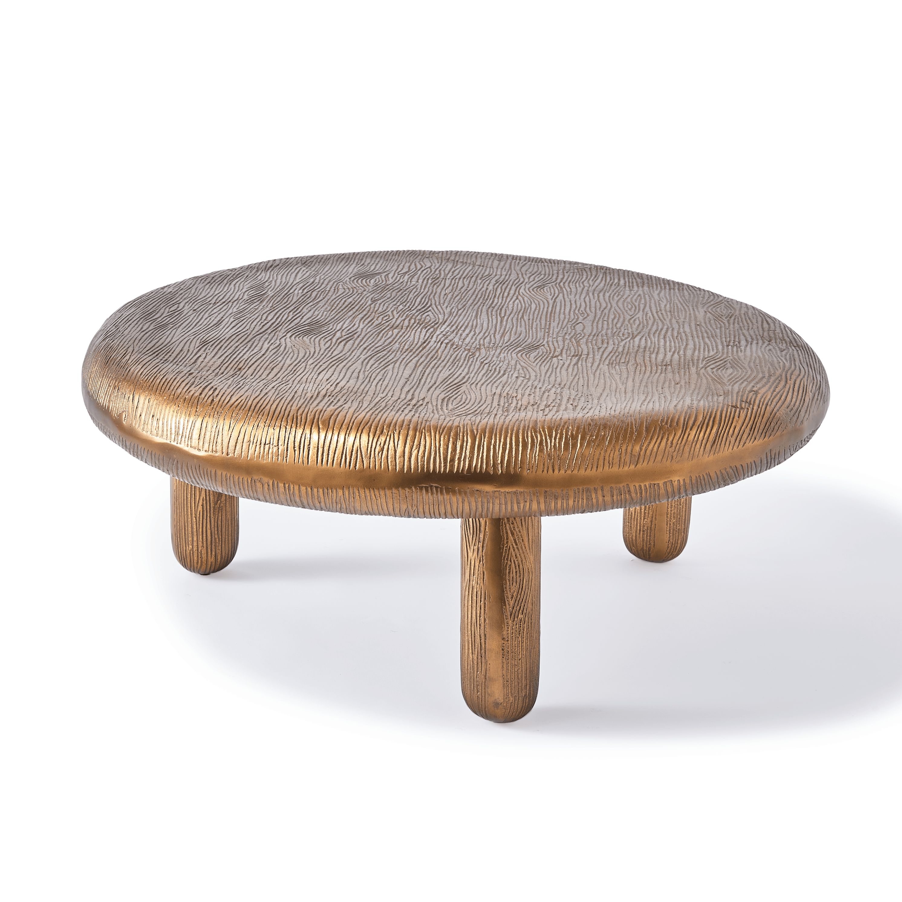 Stolik kawowy THICK DISC miedziany Pols Potten Eye on Design