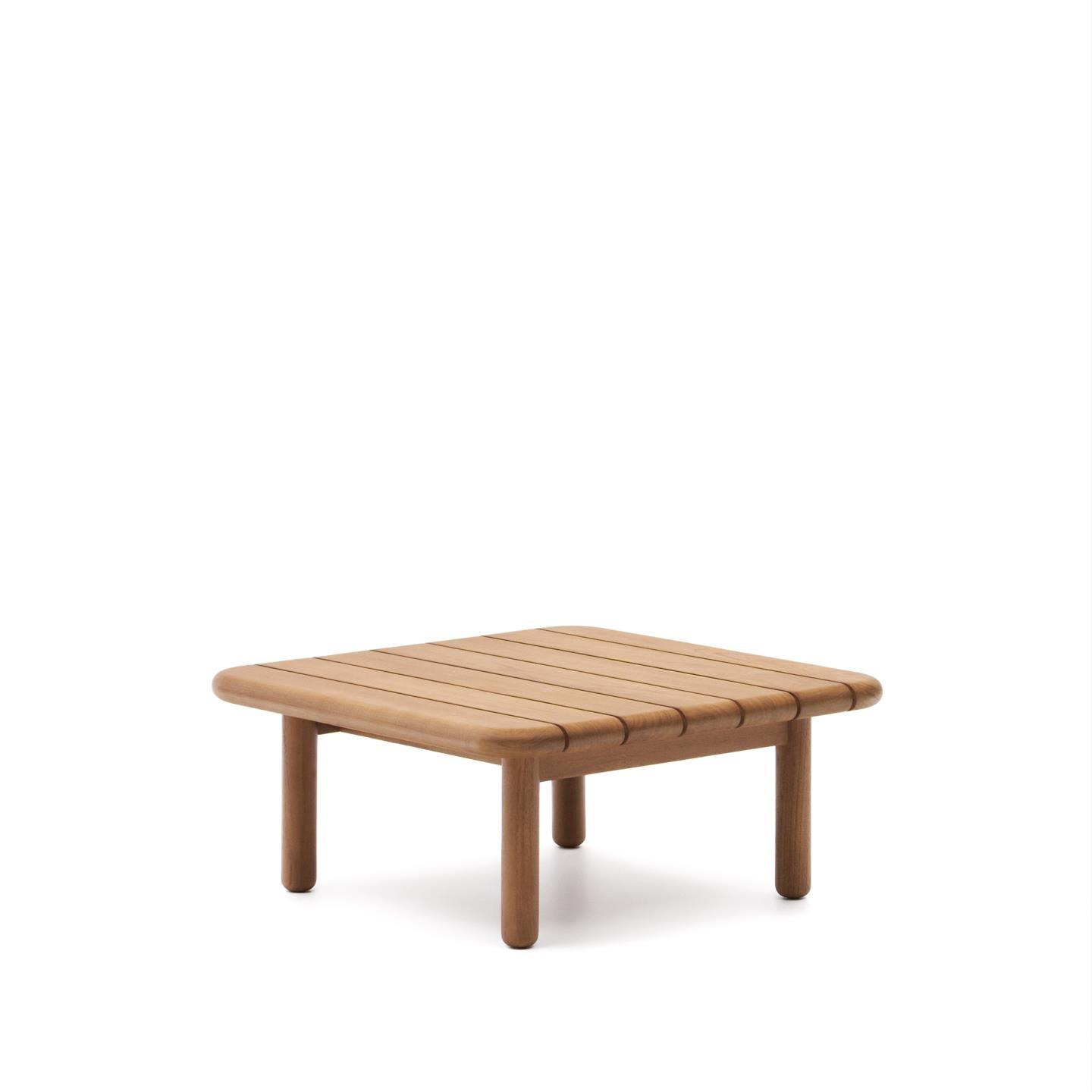 Stolik kawowy TURQUETA drewno tekowe La Forma 70 x 70 cm Eye on Design