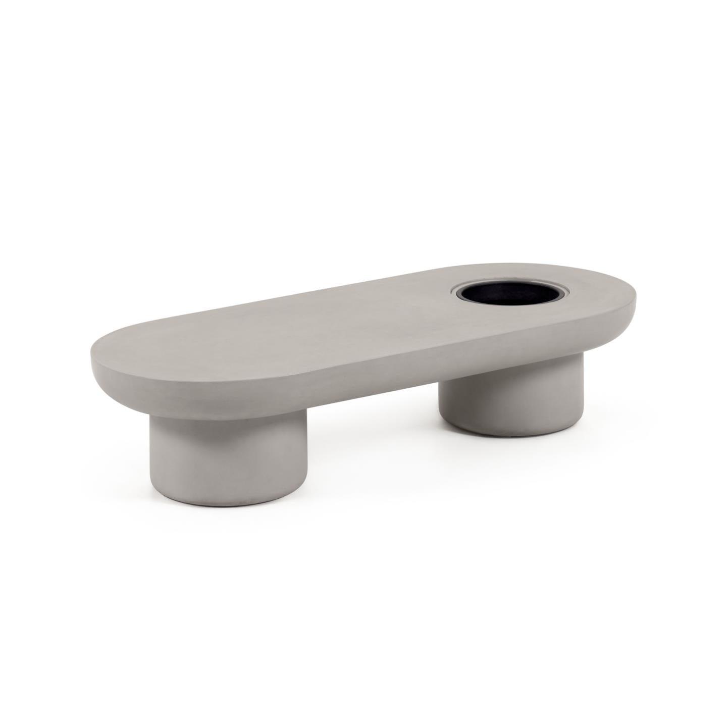 Stolik kawowy z cementu TAIMI szary La Forma Eye on Design
