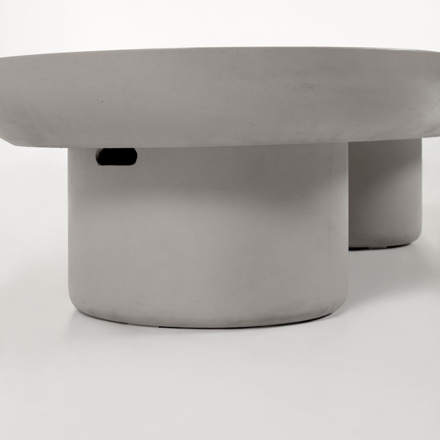 Stolik kawowy z cementu TAIMI szary La Forma Eye on Design