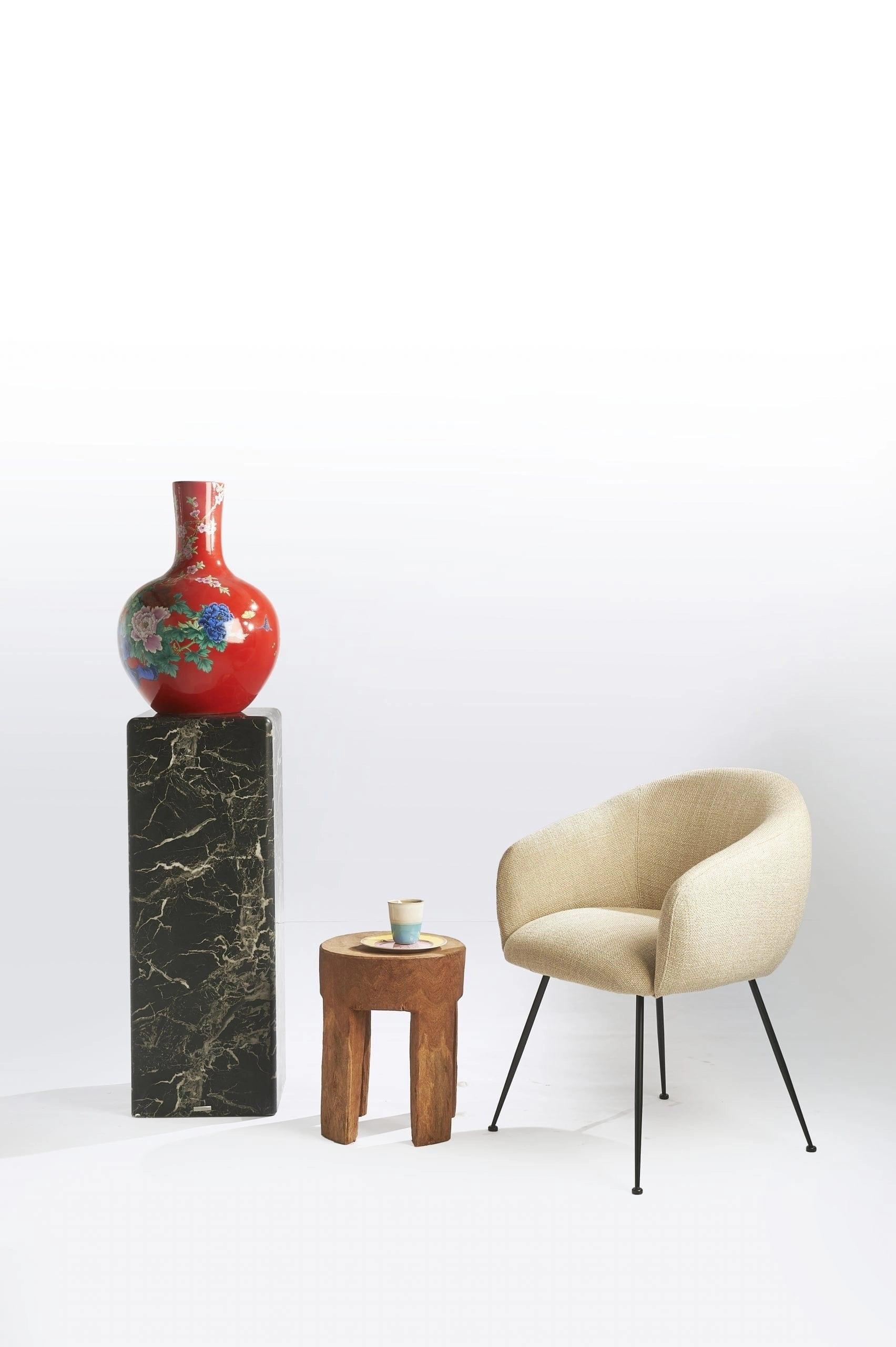Stolik MARBLE LOOK brązowy Pols Potten Eye on Design