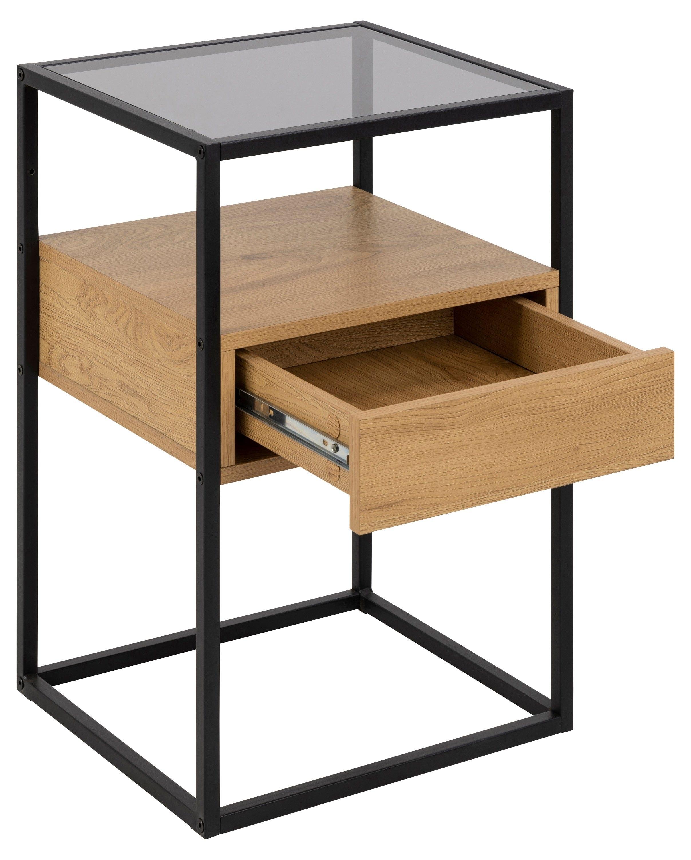 Stolik nocny RANDOLF drewniany Actona Eye on Design
