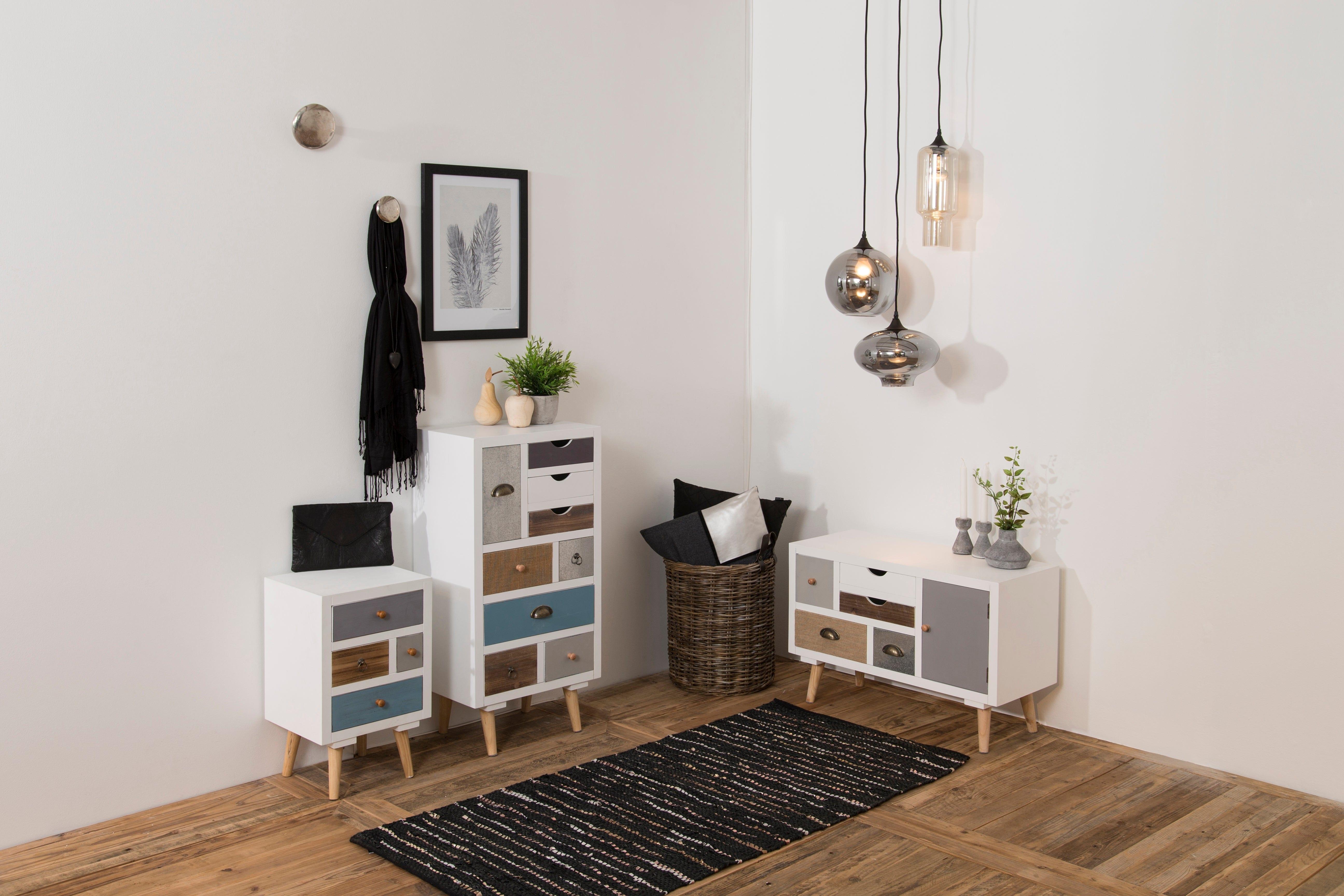 Stolik nocny THAIS biały Actona Eye on Design