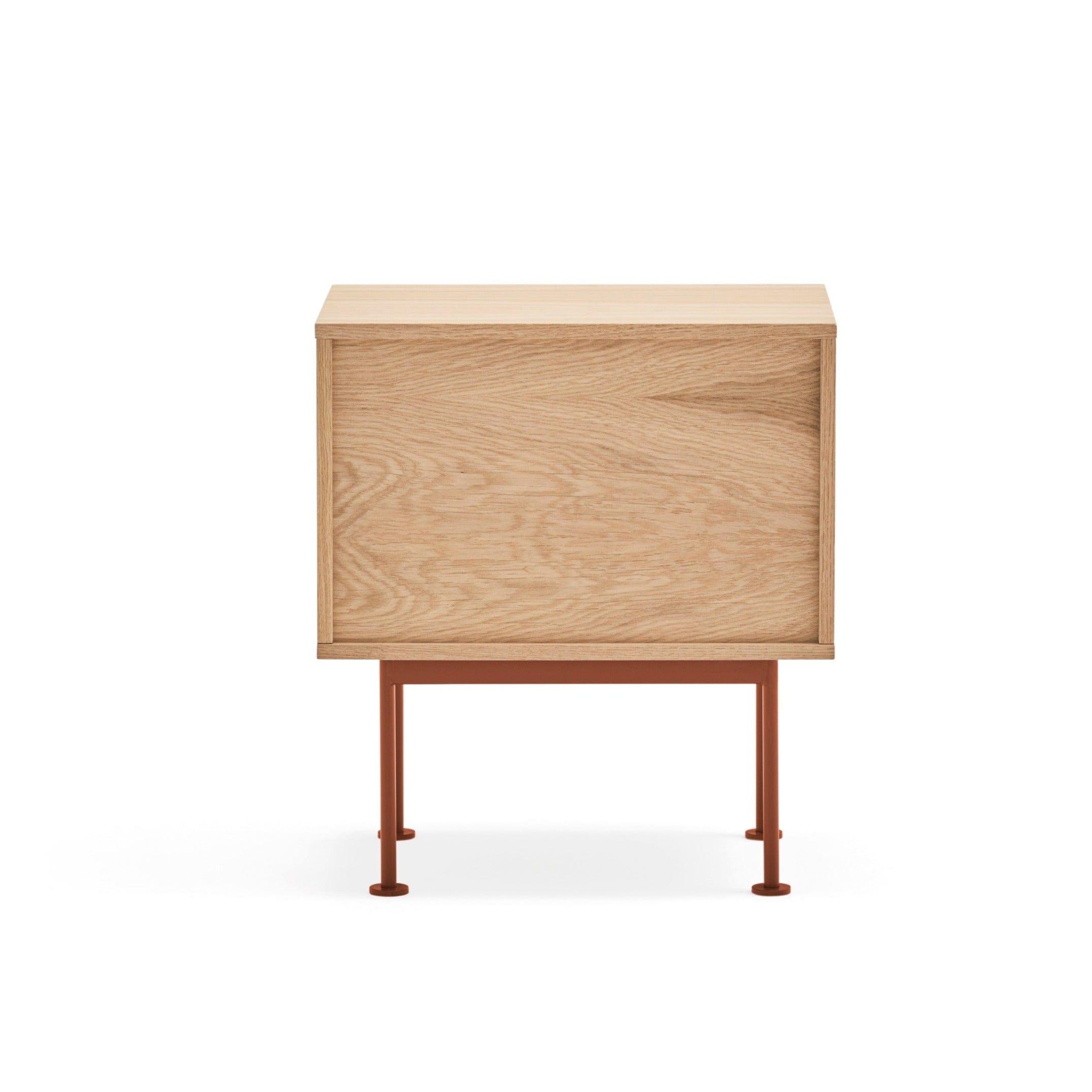 Stolik nocny YOKO czerwony Teulat Eye on Design