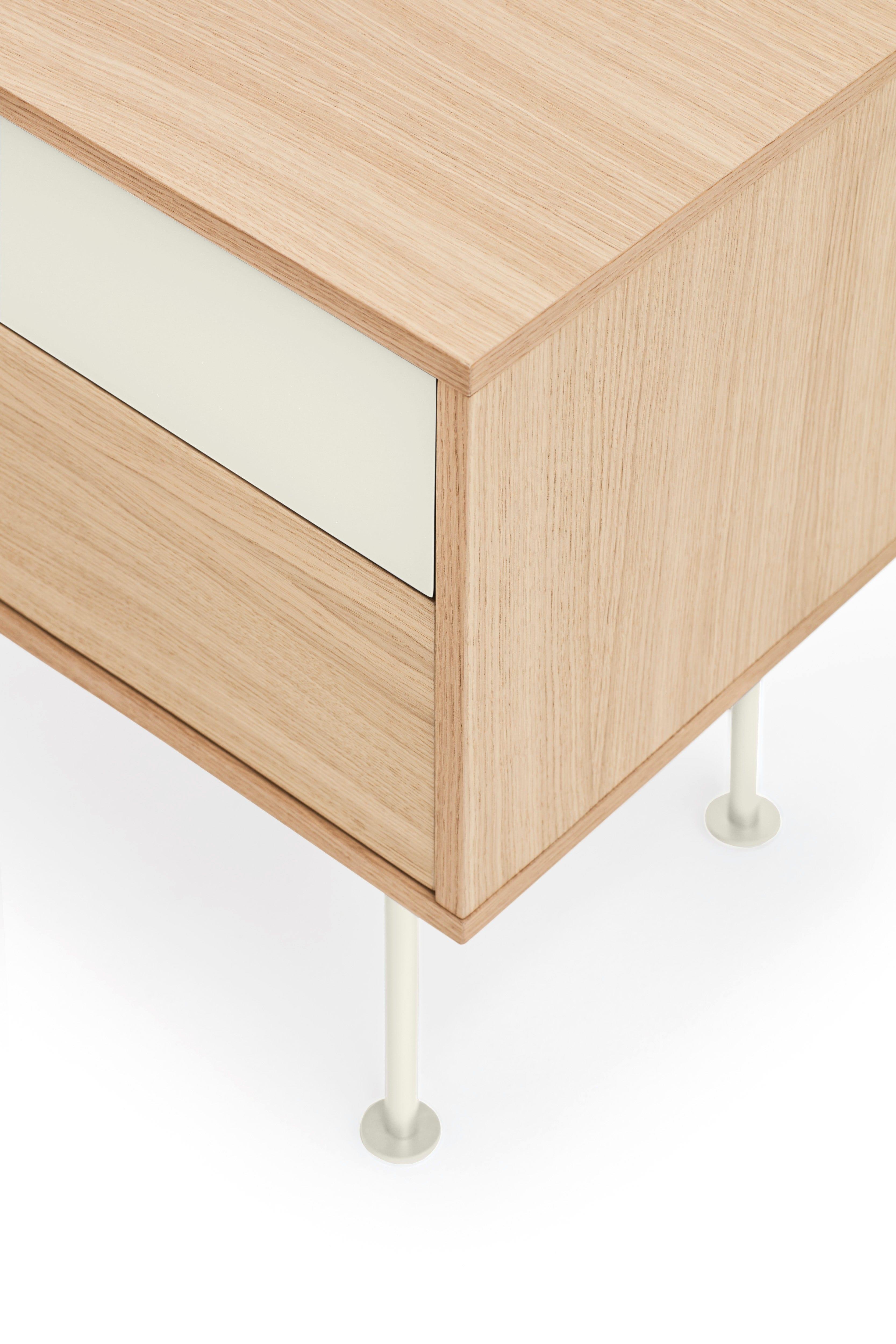 Stolik nocny YOKO kremowy Teulat Eye on Design