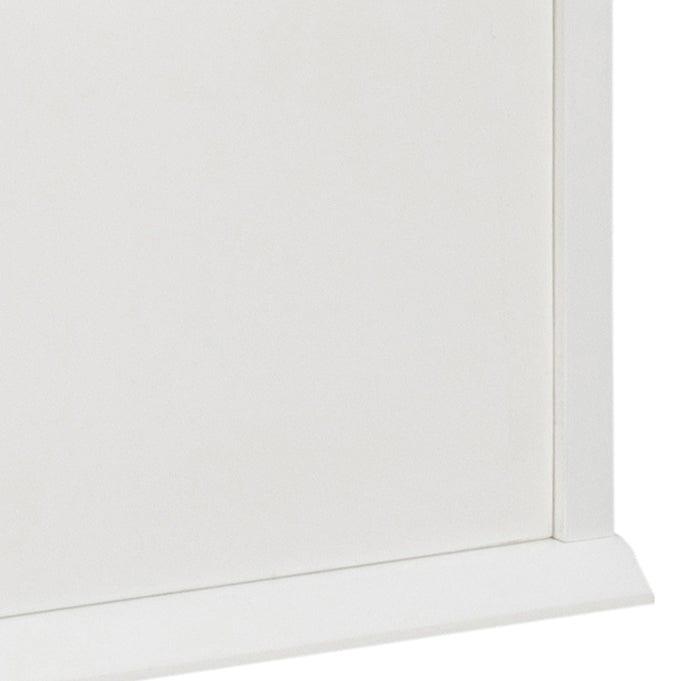 Stolik nocny z drewnianą podstawą MITRA biały Home Essentials Eye on Design