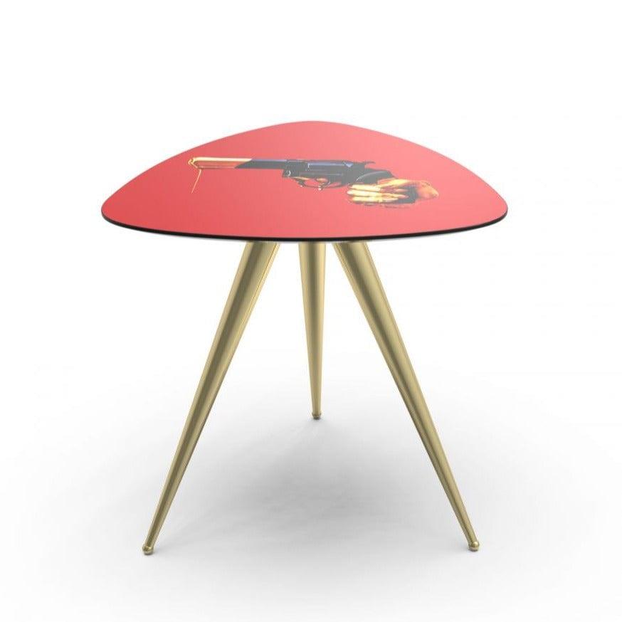 Stolik REVOLVER czerwony Seletti Eye on Design