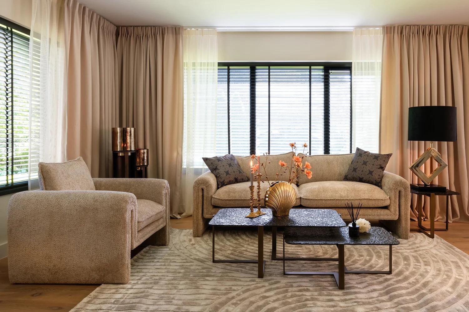 Stolik STERLING mosiężny Richmond Interiors Eye on Design