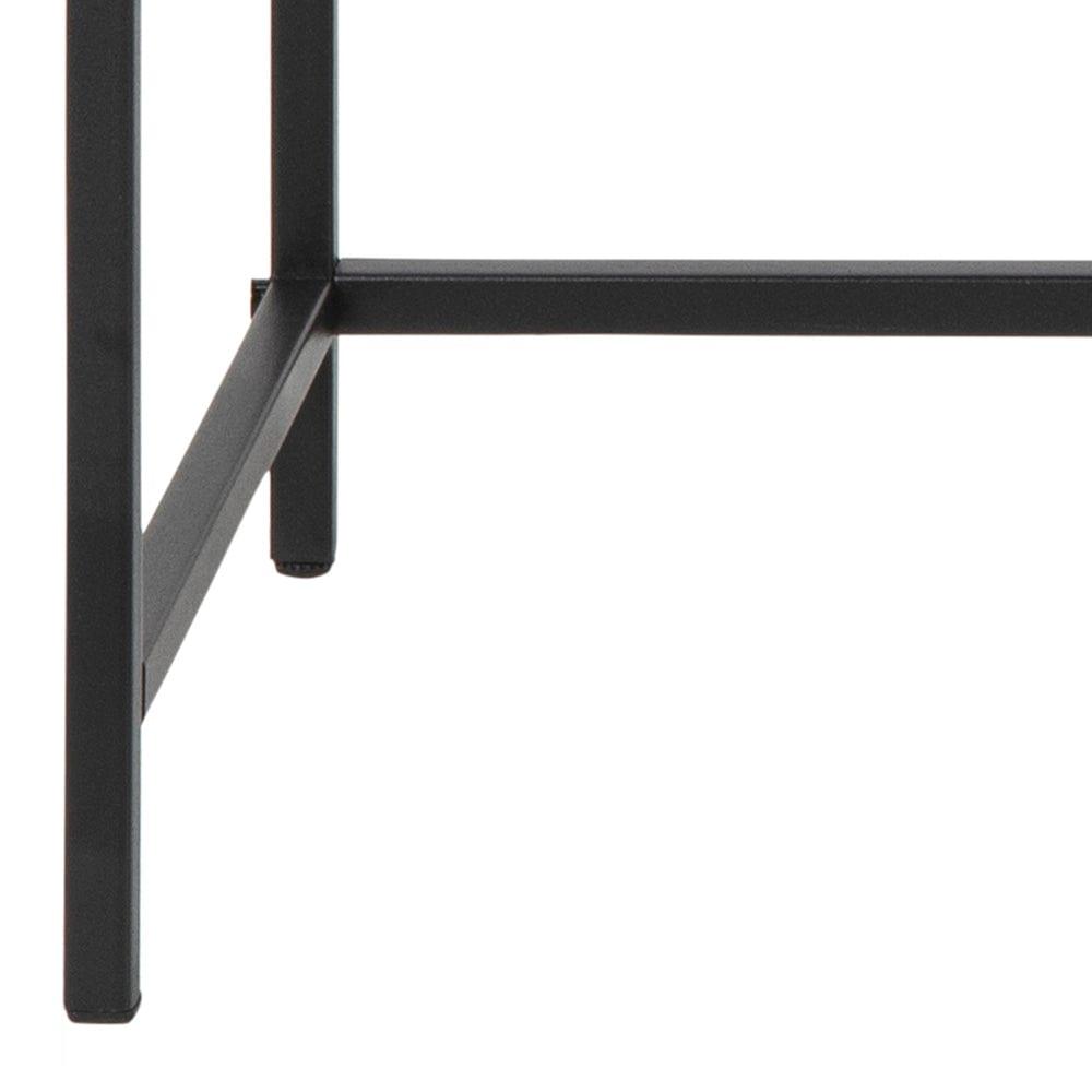 Stolik z 2 półkami duży SEAFORD drewniany Home Essentials Eye on Design