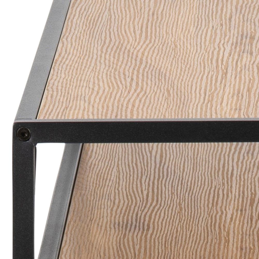Stolik z 2 półkami duży SEAFORD drewniany Home Essentials Eye on Design