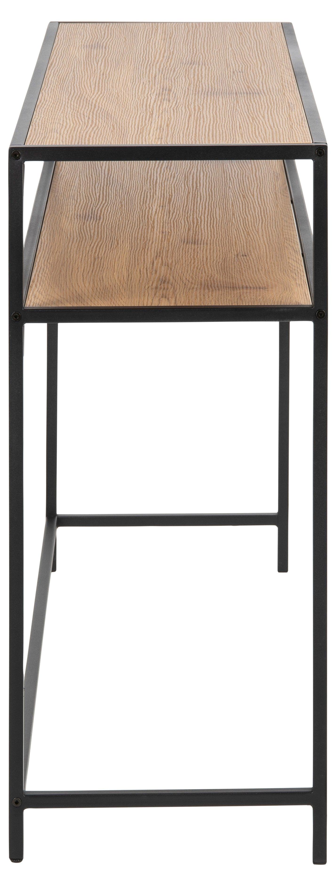 Stolik z 2 półkami duży SEAFORD drewniany Home Essentials Eye on Design