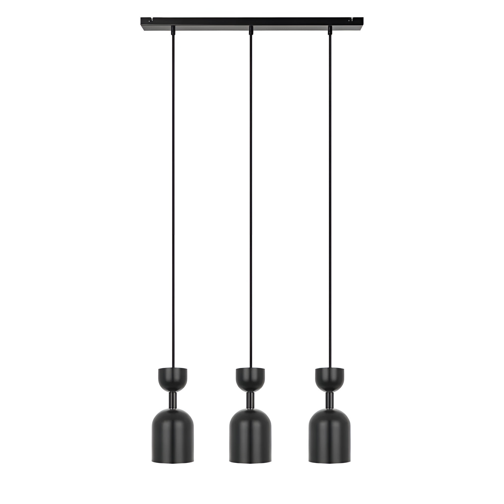 Deckenleuchte SUPURU 3L schwarz
