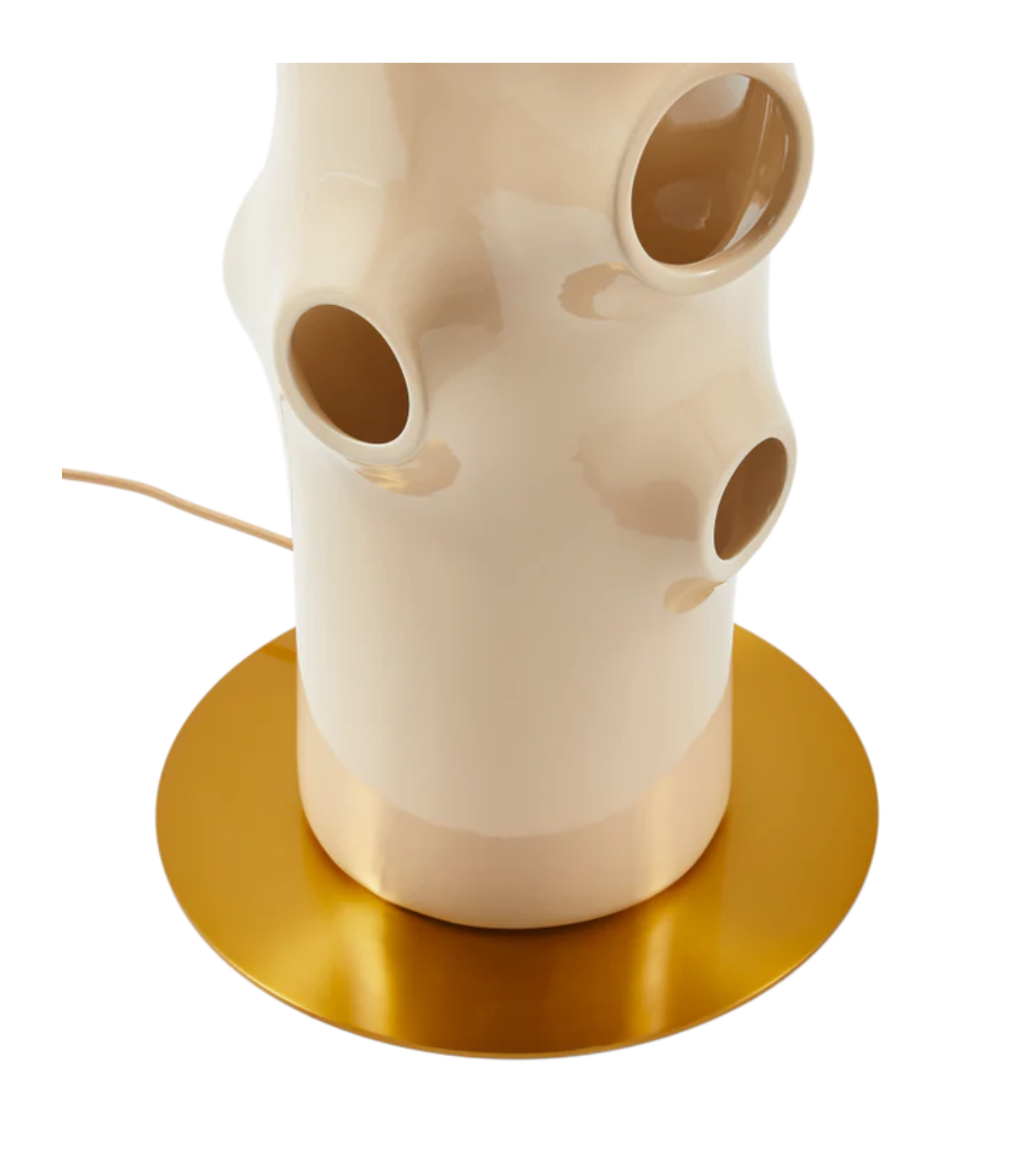 BULLE beige floor lamp