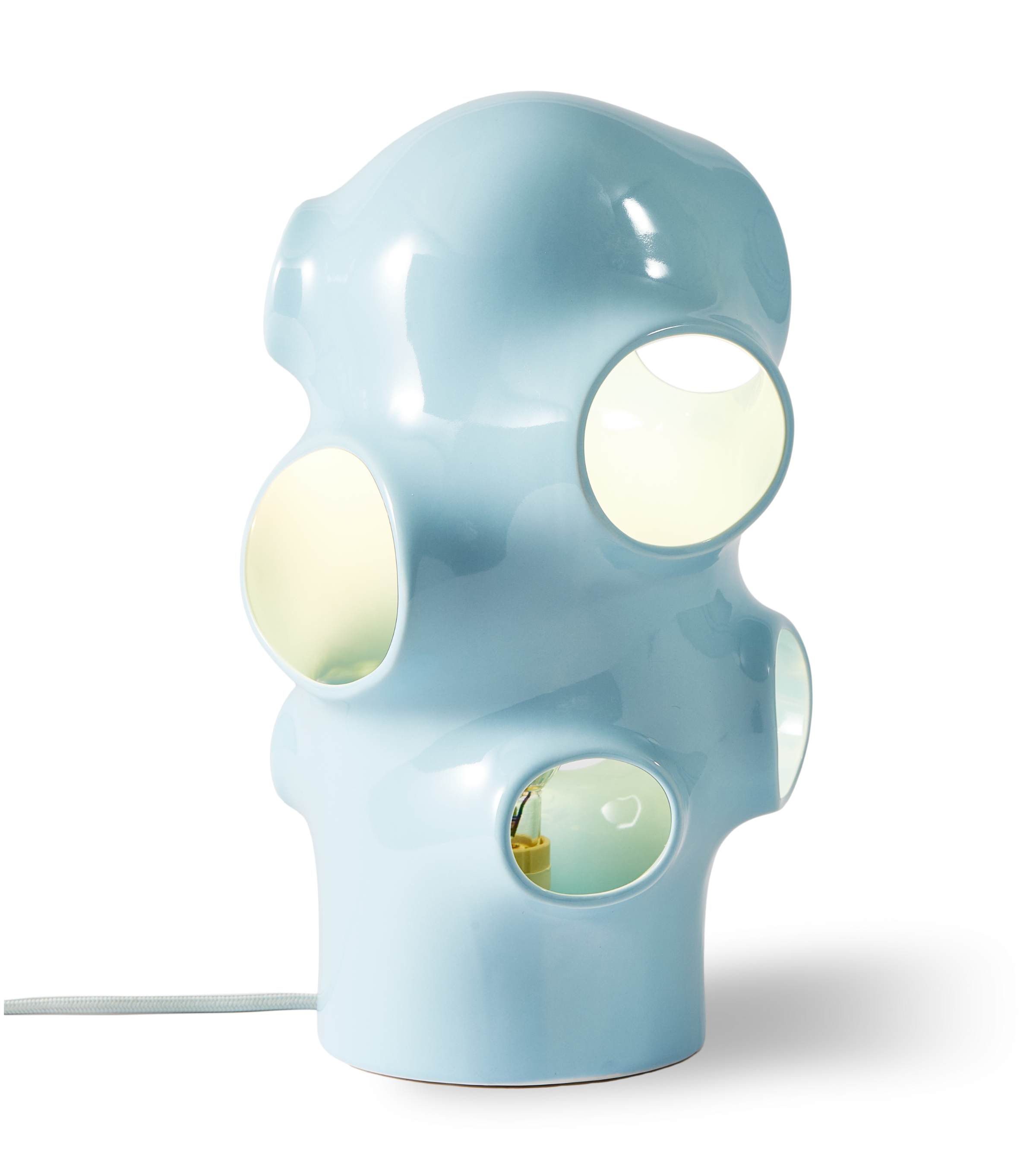 BULLE table lamp light blue