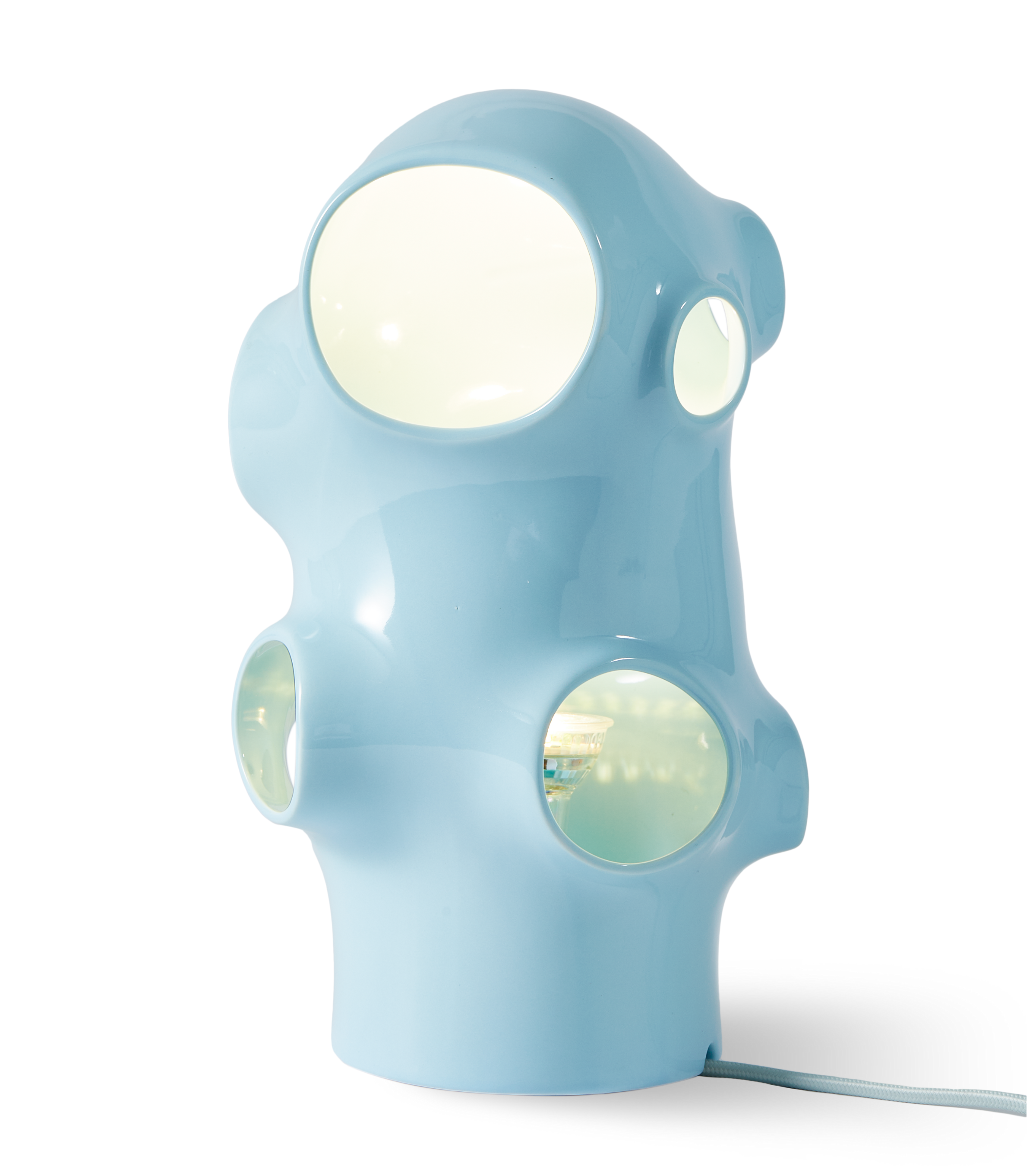 BULLE table lamp light blue