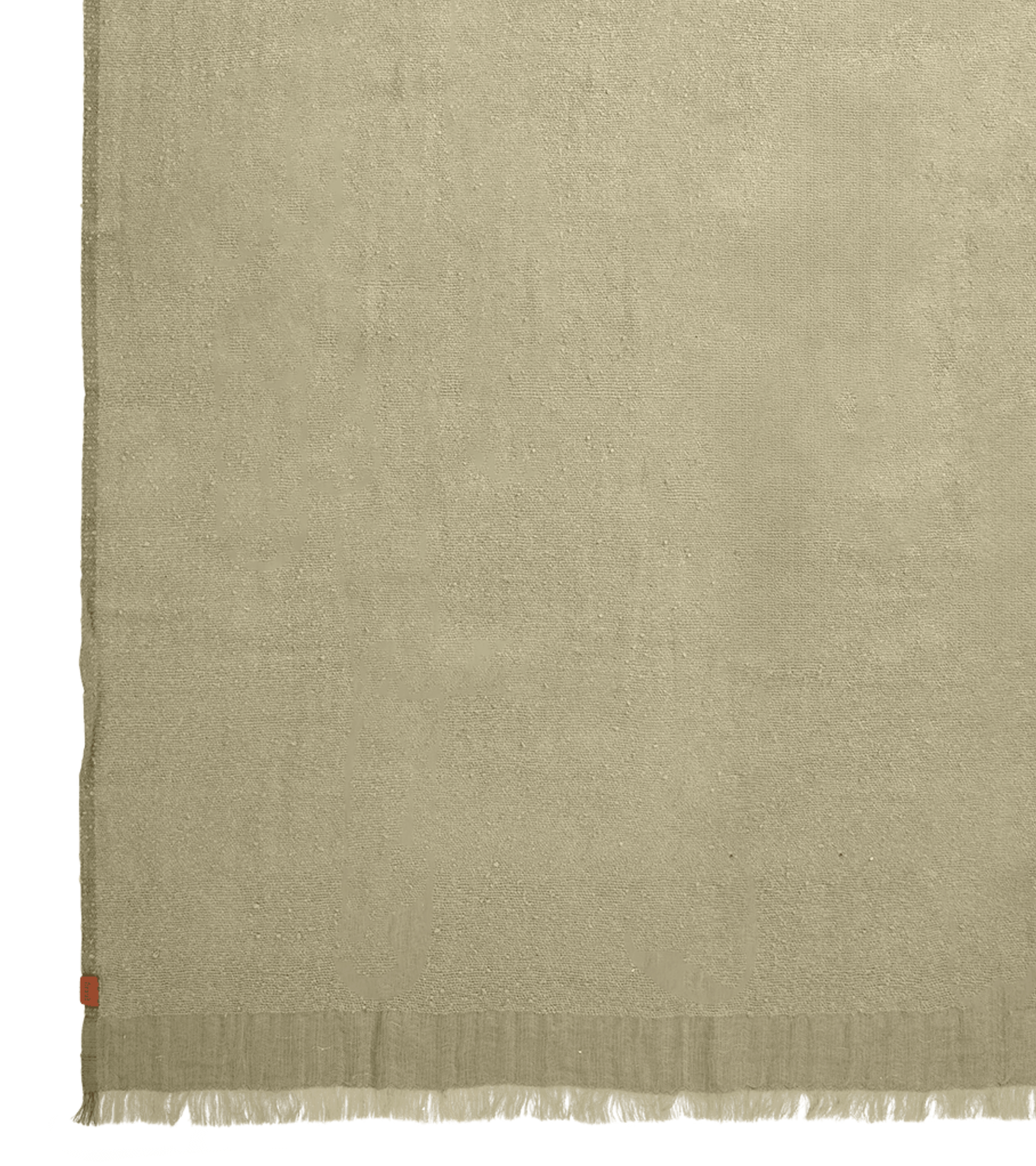 WEAVER bedspread gray-green