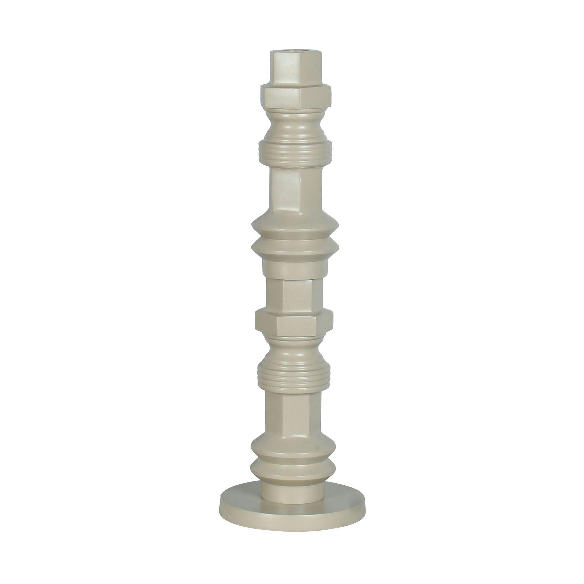 Świecznik TOTEM beżowy Zuiver 38 x 12 cm Eye on Design