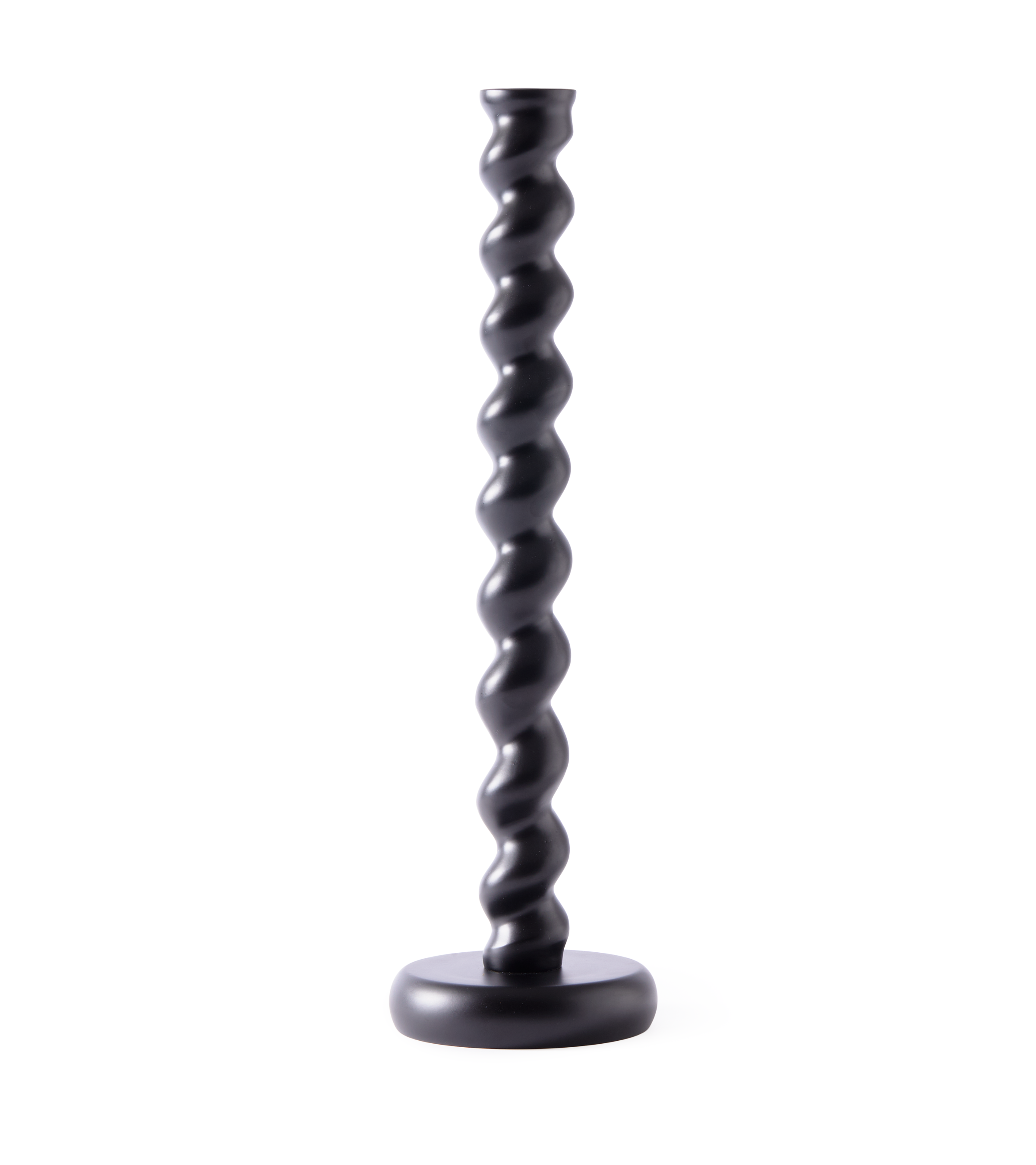 TWISTER black candlestick