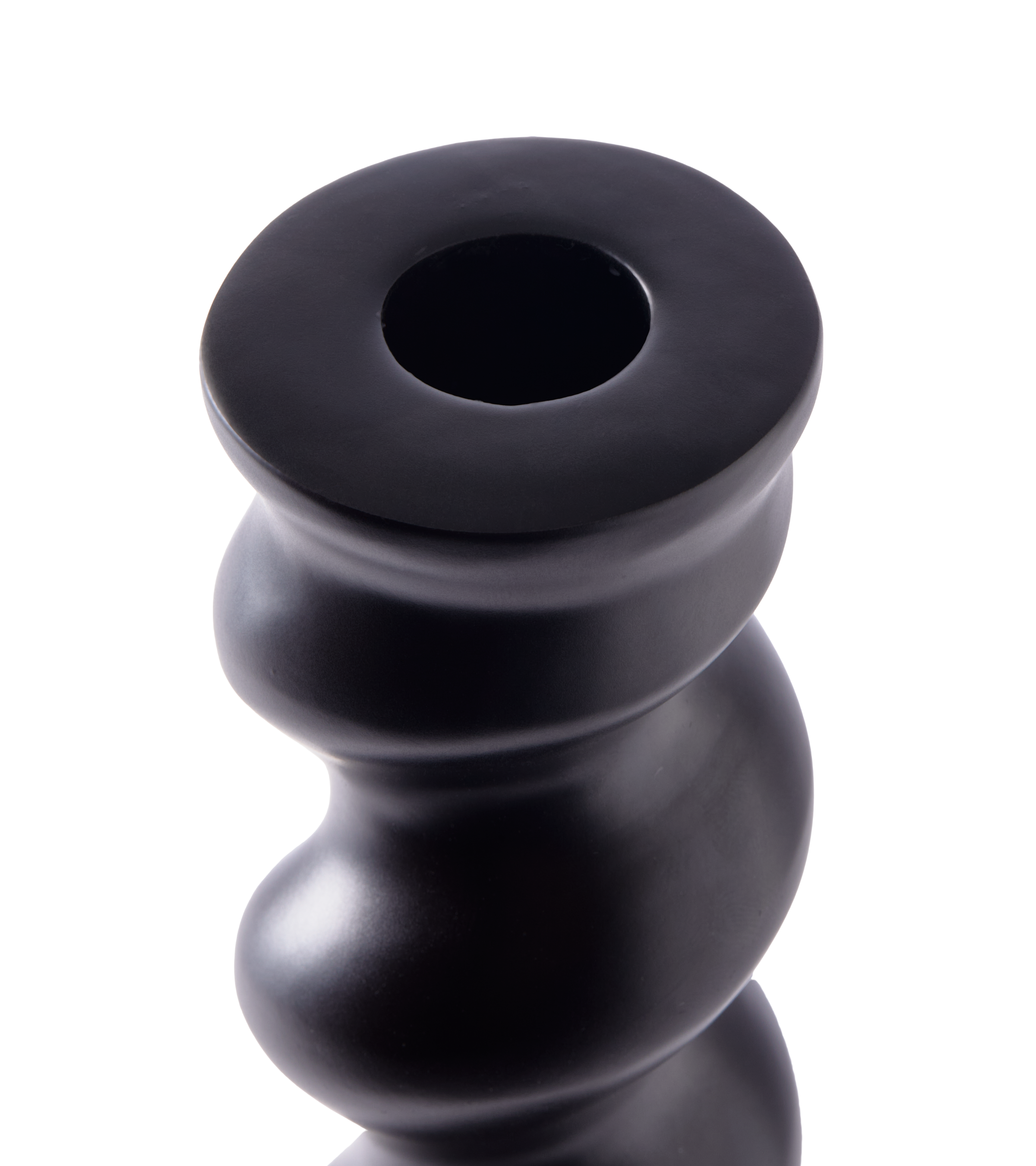 TWISTER black candlestick