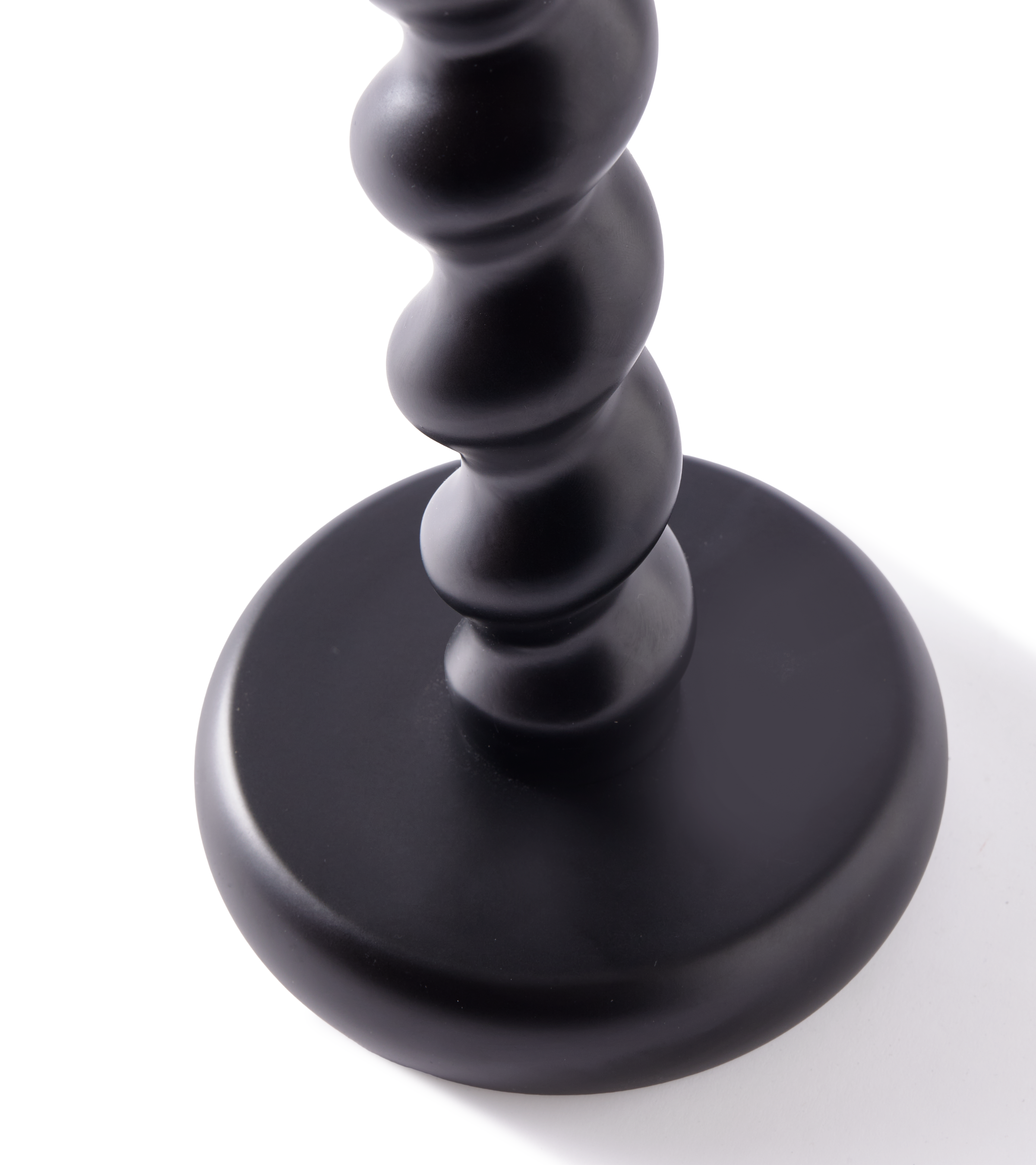 TWISTER black candlestick