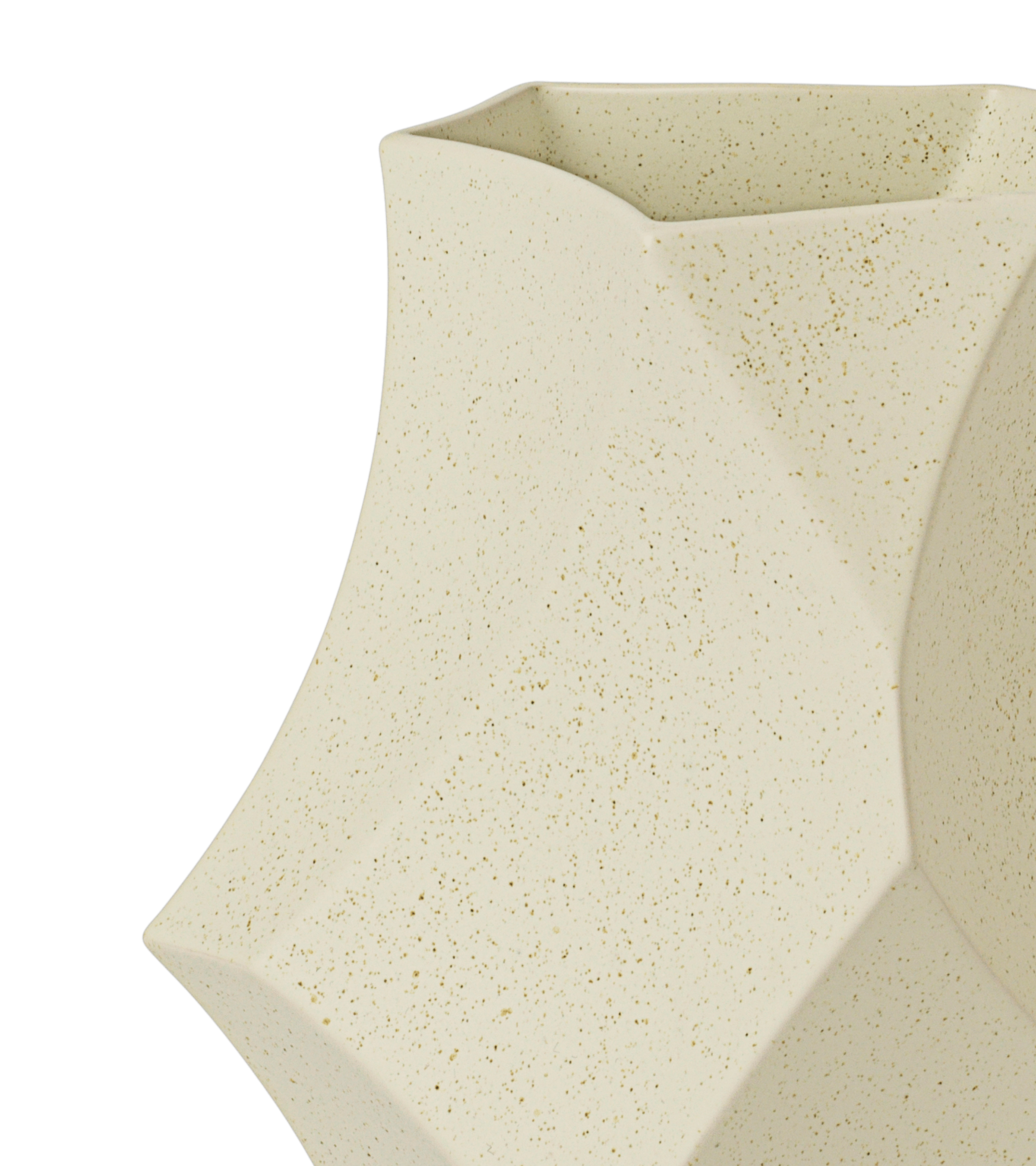 CUEVA vase broken white